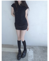 double button shirt