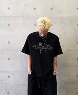 VENTIQUE リボン刺繍Tシャツ 3color