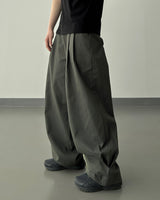 Riden Side Pintuck Wide Slacks