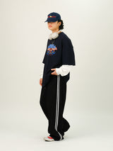 Side Track Wdie Pants
