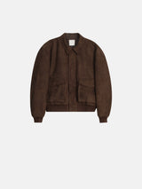 Mute suede cropped jacket