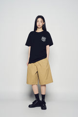 25SS MIX TYPE GRAPHICS SHORT SLEEVE T-SHIRT BLACK