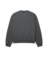 Women’s Oversized Raglan Heavy Terry Sweatshirt Charcoal