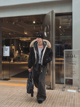 ケールレールピグメントワイドパンツ