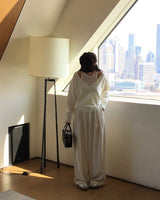[MADE] Summer ver, double tack wide slacks pants