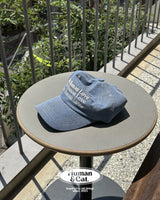 キャットヒューマンラブスリーラインピグメントボールキャップ / LIGHT BLUE