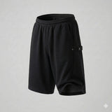 LMN スターボスナップバミューダスウェットパンツ (4 colors)