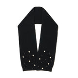 (DUC) Eyelet Stud Muffler Black