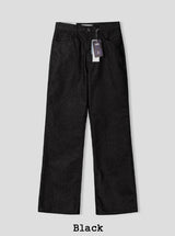 Chase Herringbone Wide Denim Pants