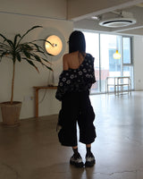 [UNISEX] Square hip belt mini bag