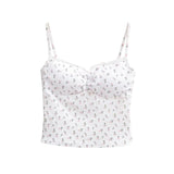 Cielle Ruched Flower Top