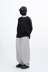 ドラカーブバルーンベルトスウェットパンツ