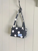 【即日発送】 Handy pouch (black dot) 