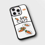 carrot party epoxy bumper case 