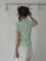 ダンシングオーキッド スタンダード スリムフィット PK Tシャツ (tropical green) 2サイズ
