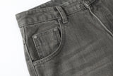 Ash pocket cargo jeans