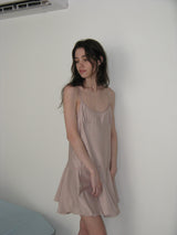 Nina slip dress_pink beige