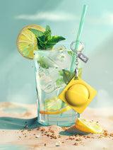 BorD Keychain Perfume Yellow Set - Citrus
