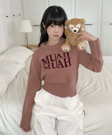 LAMBSWOOL JACQUARD ROUND KNIT