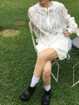 Airy Bloom Flower Zip-Up (3c)
