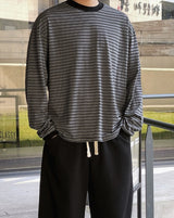 Yatai Stripe Overfit Long Sleeve T-Shirt