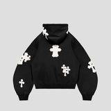PARAGRAPH CROSS HOODIE