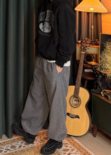 Couple Winter Cropped Fleece Hoodie 4COLOR