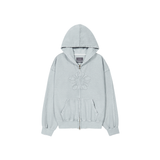 [24SS LSD COLLECTION] MUGUNG ビンテージジップアップフーディ(Baby Blue)