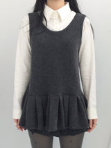 a flared winter dress