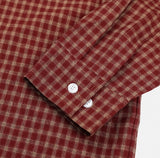 Croven Check Long Sleeve Crop Shirt