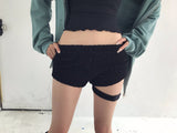WRINKLE TEXTURE SHORTS