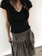 ネイチャーパフショートスリーブTシャツ(3 colors)