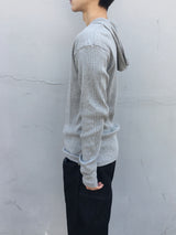 Yeezy Relax Fit Henley Neck Hoodie 4C