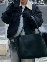  Look Winter Ugg Boots (BLACK)