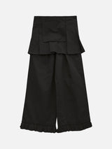 [Detachable] ラップオーバースカートパンツ (2c)