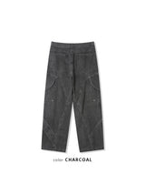 Rounding Dyeing Cargo Pants (2color)