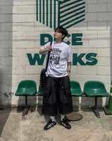 Weaver Printing Oversized Half Sleeve Tee