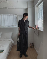 Chloe Two Tuck Wide Slacks