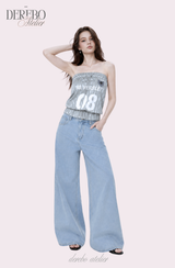 Weasel sporty sleeveless tube top