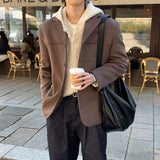 LMN St. 3 Button Alpaca Hooded Knitwear (3 colors)