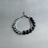 Bead-Link Segment Bracelet