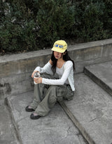 Pitt Vintage Utility Pocket Cargo Pants