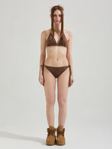SUEDE BIKINI