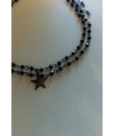 cross dubble necklace (2type)