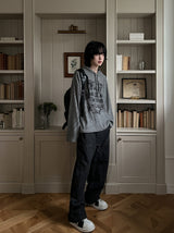Anthony rivet denim pants