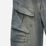 Peace Cargo Denim Pants