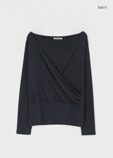 [MADE] Elophy Wrap Long Sleeve Tee