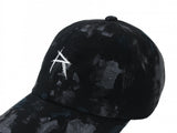 dirty gray coating destroyed ball cap