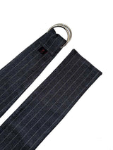 STRIPE BELT / CHARCOAL