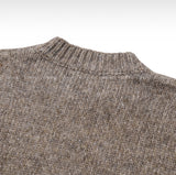 Liu Overfit Wool Mix Round Knit